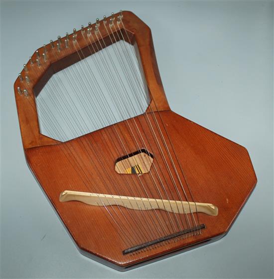 Lyre with case & tuner